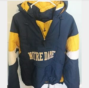 🏈Starter Excellent Condition Jacket Notre Dame